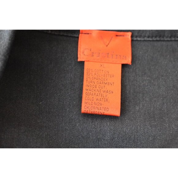 Women's  V Christina Embellished Snap Front Denim Jacket Lightweight XL - Picture 8 of 10